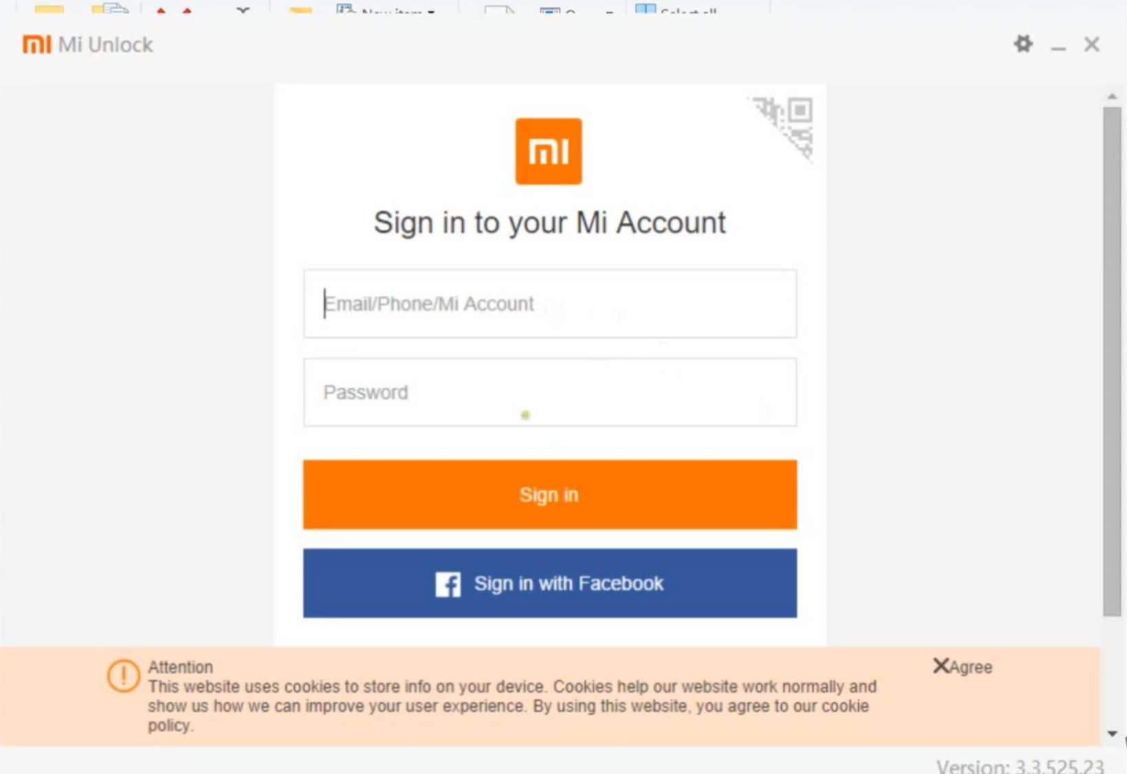 Xiaomi Mi Account Unlock Tool