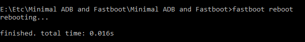 Useful ADB_Fastboot Commands-fastboot reboot