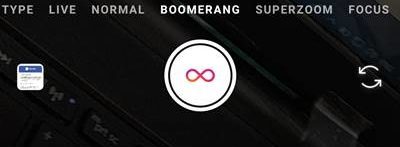 Boomerang in Whatsapp- Screenshot