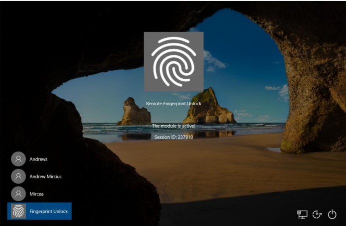 Unlock Pc via Device fingerprint- Fingerprint Unlock 13