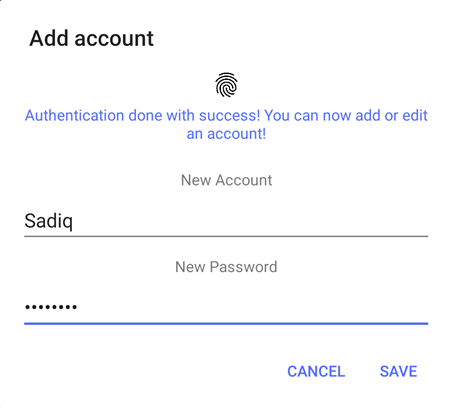 Unlock Pc via Device fingerprint- New account and password 8