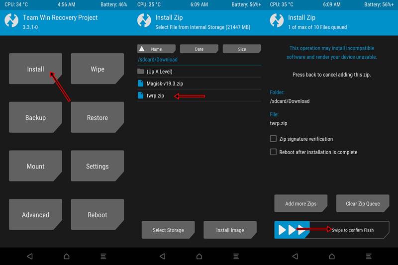 Unroot Android Device-Install TWRP
