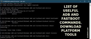 install adb and fastboot