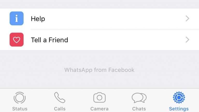 WhatsApp from Facebook for iOS