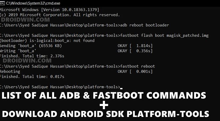 list of all adb fastboot commands download android sdk platform tools