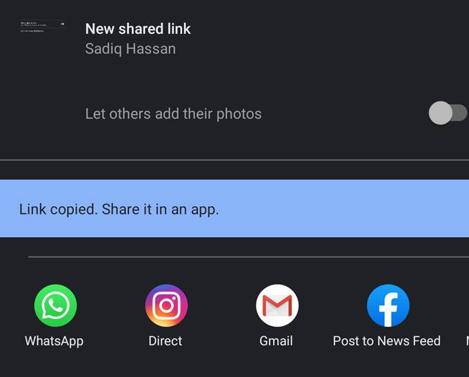 send high-quality media files from Android to iPhone- link copied