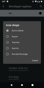 android 10 icon shape