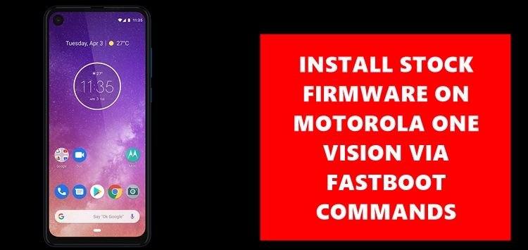 motorola one vision stock firmware