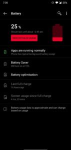 Improved Battery performance onOneplus 6/6T