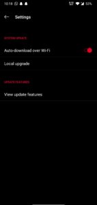Selec local upgrade for updating to 10.3.2