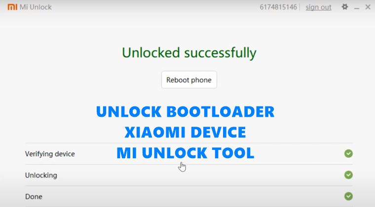 unlock bootloader xiaomi mi unlock tool