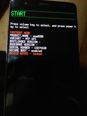 fastboot mode oneplus