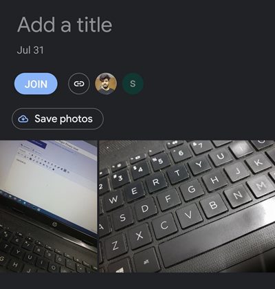 view google photos album without joining