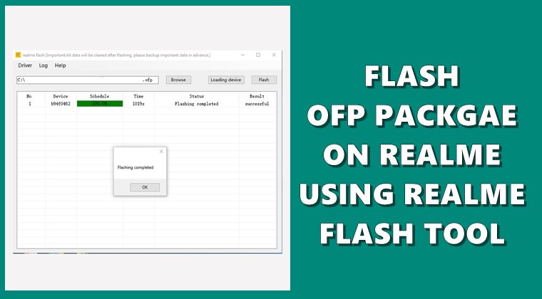 flash ofp realme flash tool