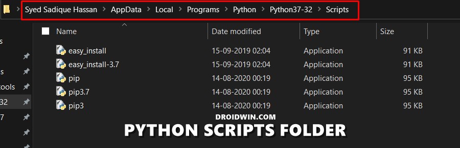 python scripts
