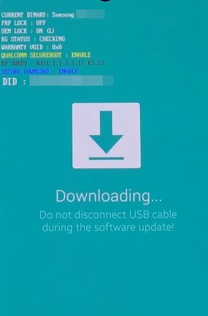 download mode in samsung