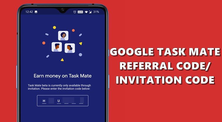 google task mate invitation code