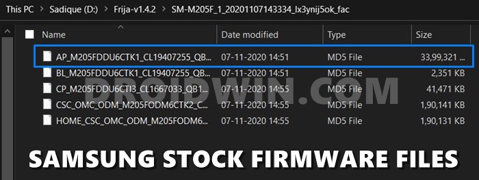 Create Samsung Combination Firmware and Flash it via Odin   DroidWin - 51