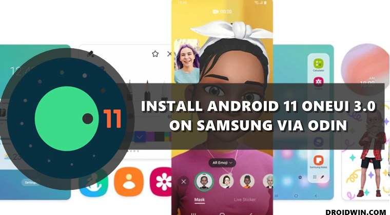 install oneui 3.0 android 11 samsung odin