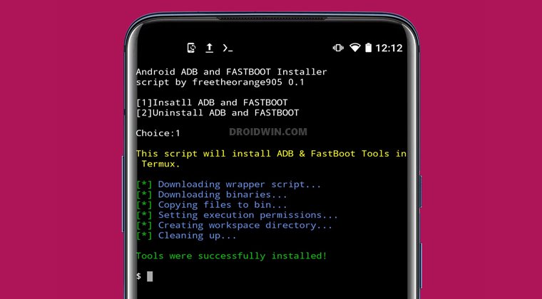 run ADB and Fastboot Commands on Android without root