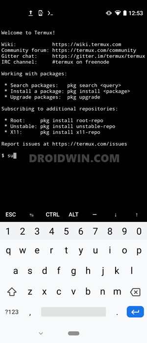 termux app adb fastboot commands
