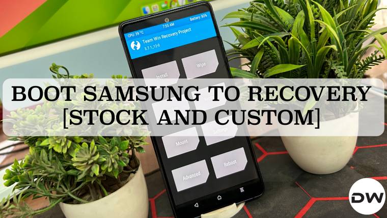 BOOT SAMSUNG TO RECOVERY
