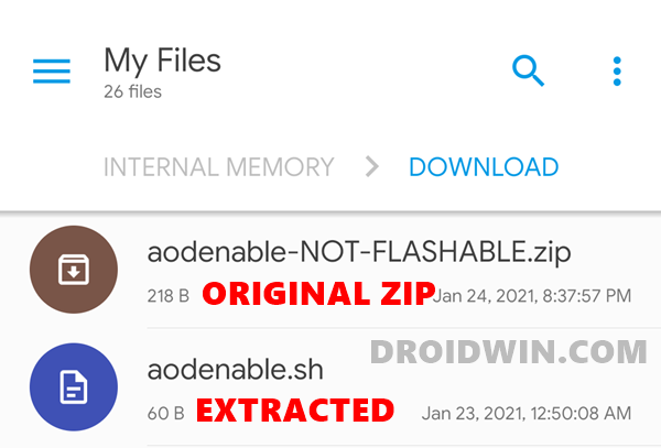 fix missing always on display install aod zip oneplus 7