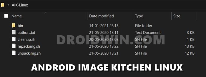 install android image kitchen linux windows 10