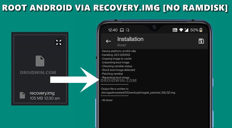 Install Magisk in Recovery and Root Android No Ramdisk