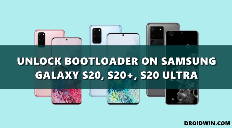 Unlock Bootloader Samsung Galaxy S20 S20+S20 Ultra