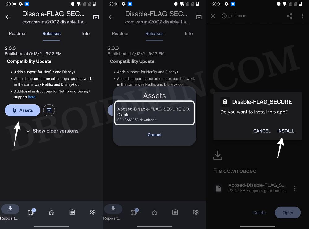 Take Screenshots in Restricted Apps on Android
