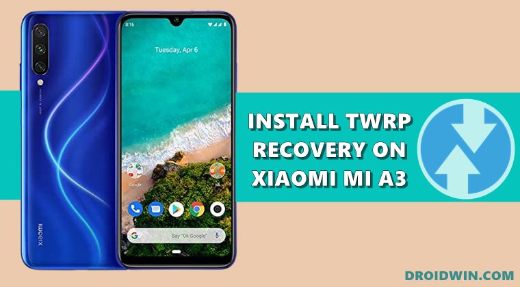 install twrp recovery xiaomi mi a3