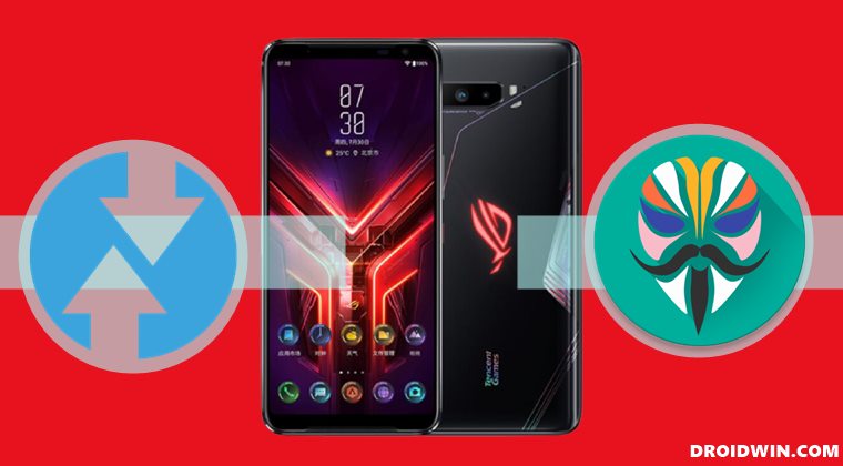 Install TWRP Recovery Root Asus ROG Phone 3 Magisk