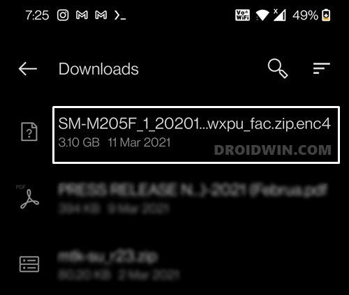 downloaded firmware samloader android without pc