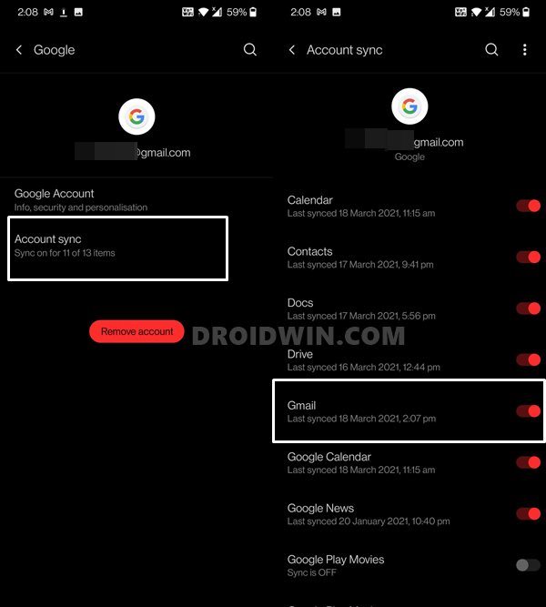 gmail manual sync Fix Delayed No Email Notifications