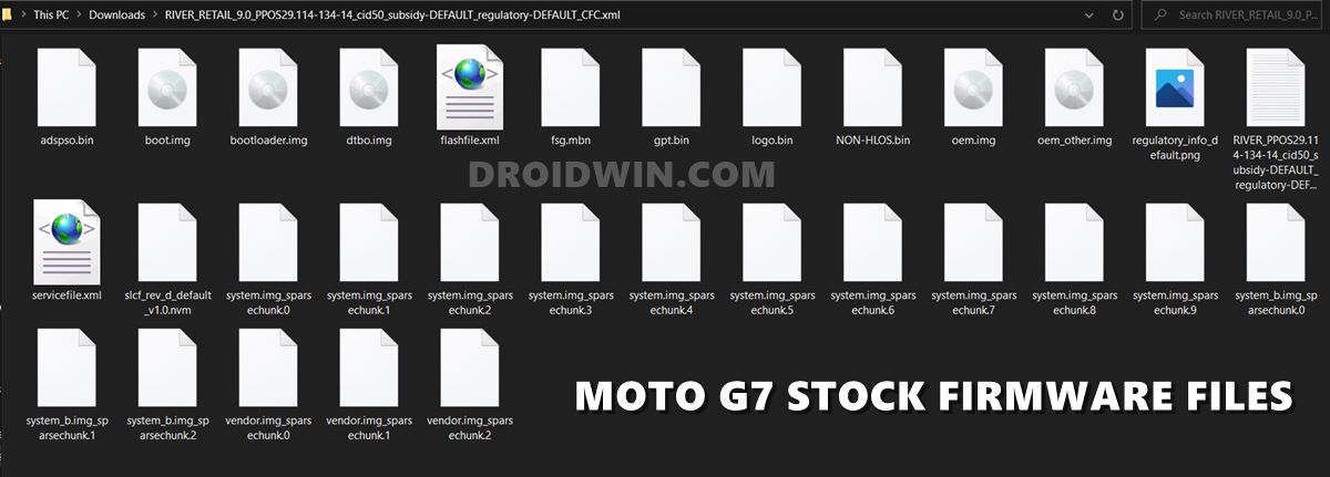 moto g7 unbrick firmware