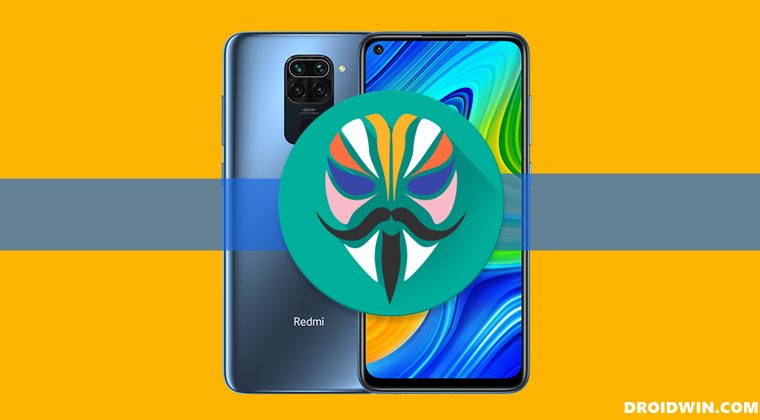 root redmi note 9 magisk without twrp