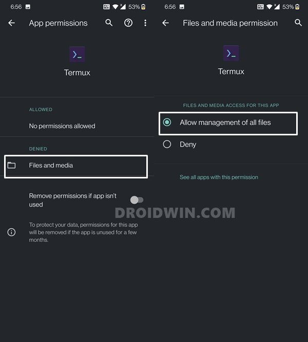 termux app permission download samsung firmware without pc samloader