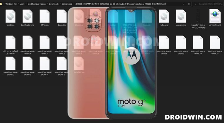 unbrick moto g9 play fastboot commands