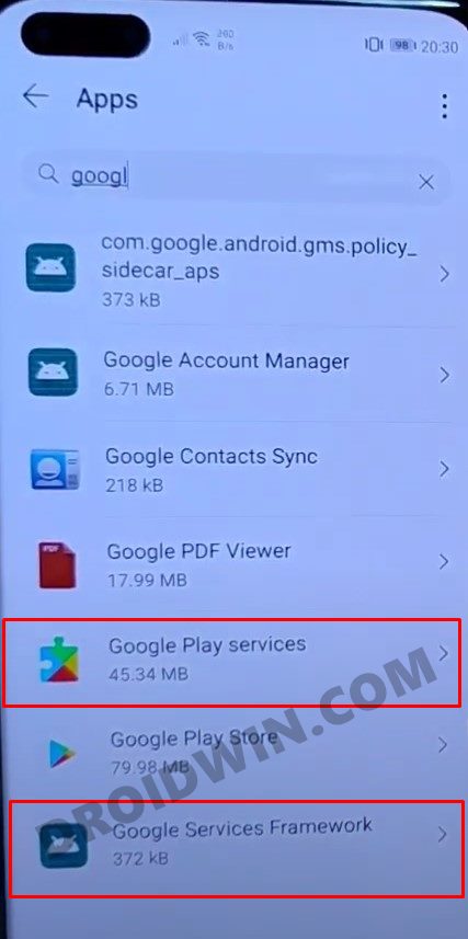 google apps fix huawei gms notifications