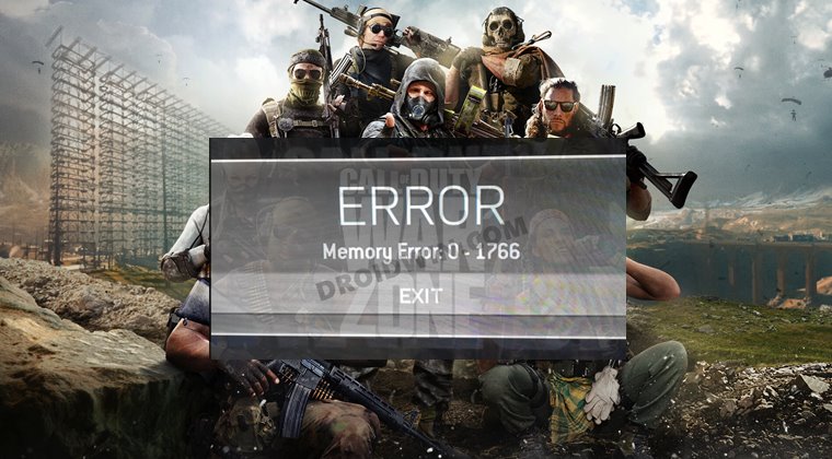 Fix Call of Duty Warzone Memory Error 0-1766