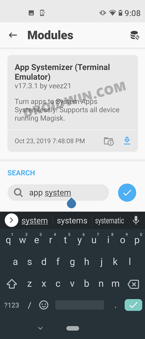 app systemizer magisk module