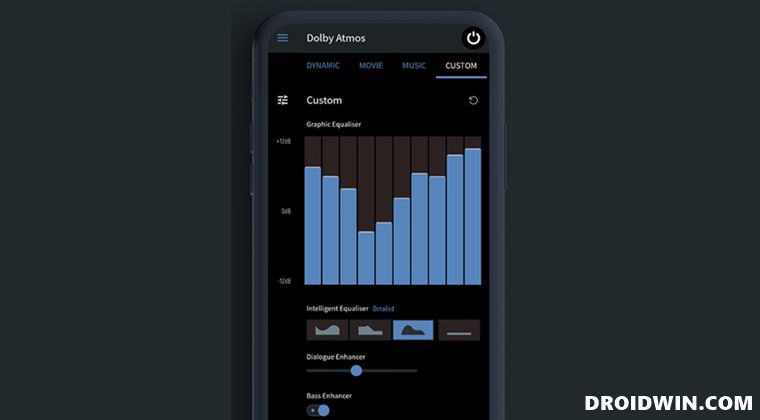 enable Dolby Atmos DAX3 Android