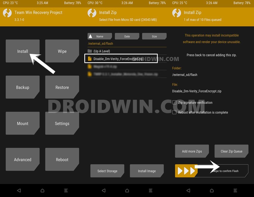 flash-disable-dm-verity-twrp-root-pixel-experience-rom