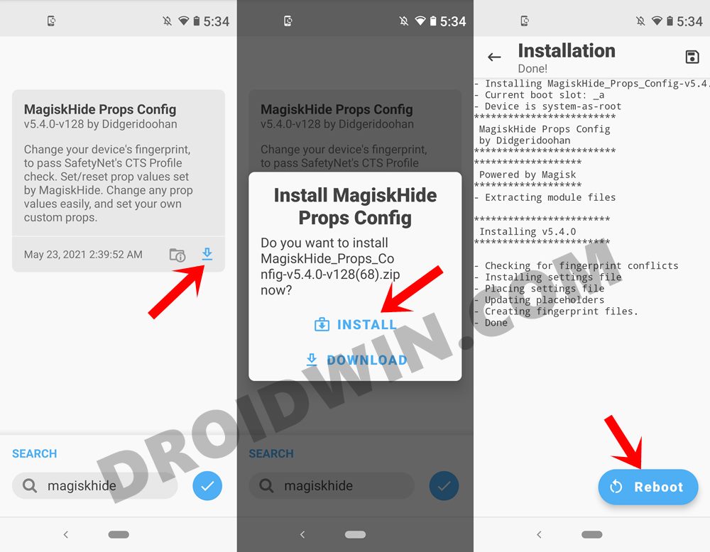 install magisk hide props config Enable Google Call Screening