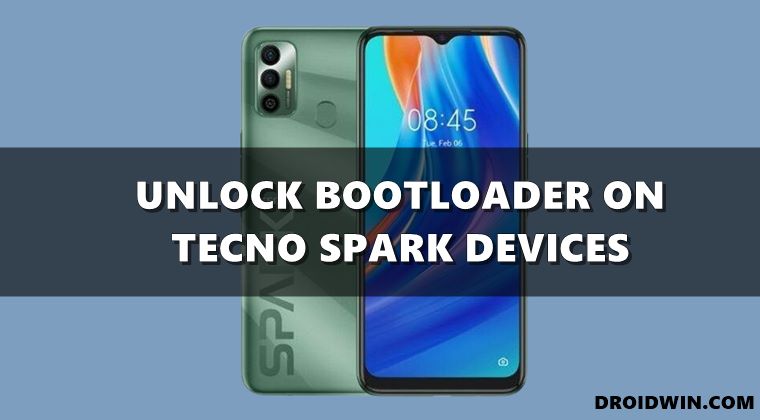 unlock bootloader tecno spark devices