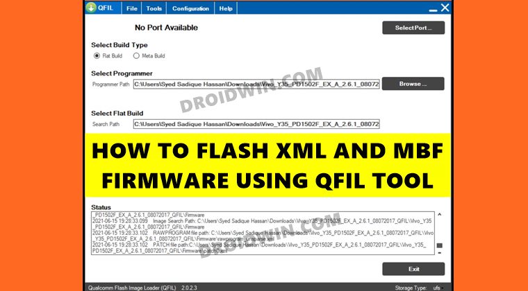 download install flash xml mbn firmware qpst tool