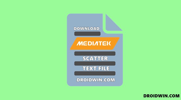 download mediatek scatter file