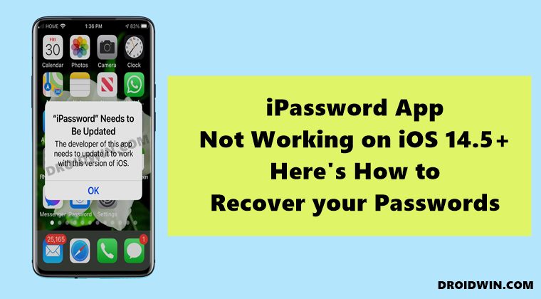 iPassword App Not Working How to Recover your Passwords