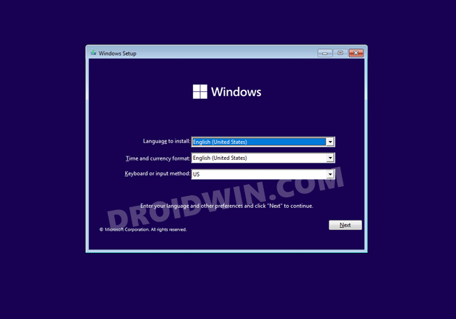 install-windows-11-virtual-box-setup-screen